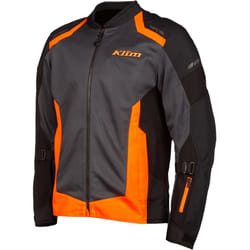 Klim Induction Veste textile moto, noir-gris-orange, taille S pour Hommes