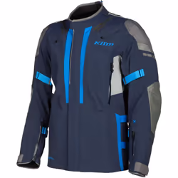 Klim Latitude 2023 Veste textile de moto, bleu, taille M pour Hommes