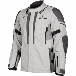 Klim Latitude 2023 Veste textile de moto, gris, taille M pour Hommes