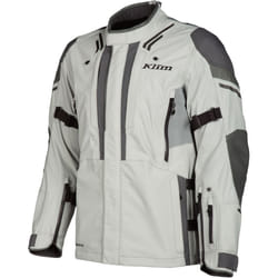 Klim Latitude 2023 Veste textile de moto, gris, taille M pour Hommes