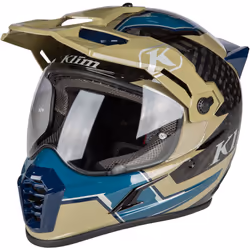 Klim Krios Pro Casque de motocross, noir-brun, taille XL pour Hommes