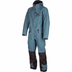 Klim Ripsa 2023 Combinaison de motoneige une piÃ¨ce, noir-vert-bleu, taille L pour Hommes - Vue supplémentaire 2
