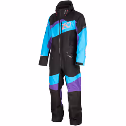Klim Ripsa 2023 Combinaison de motoneige une piÃ¨ce, noir-turquoise-pourpre, taille XL pour Hommes - Vue supplémentaire 2