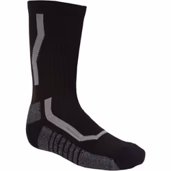 Klim Crew Chaussettes de motoneige, noir-gris, taille L pour Hommes