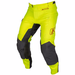 Klim XC Pro Pantalon de motocross, noir-jaune, taille 32