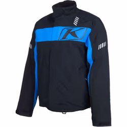 Klim Keweenaw 2025 Veste de motoneige imperméable, noir-bleu, taille L pour Hommes