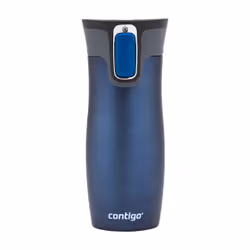 CONTIGO West Loop, Bleu, Acier inoxydable, Acier inoxydable, 5 h, 12 h, 470 ml