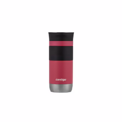 CONTIGO Byron 2.0 SNAPSEAL, Noir, Rouge, Acier inoxydable, 6 h, 12 h, 470 ml, 83 mm