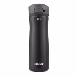 CONTIGO Jackson Chill 2.0, 590 ml, Sports, Noir, Acier inoxydable, Licorice, Adulte