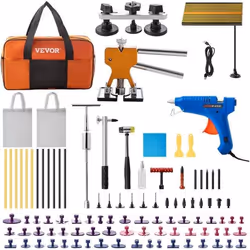 Kit Débosselage Carrosserie - VEVOR - kit débosselage Sans Peinture Outil Débosselage sans Peinture 89PCS Complet