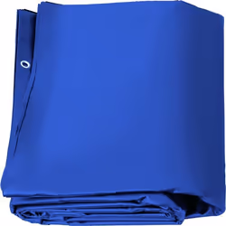 VEVOR Bâche à Bulle Piscine Hivernage Bleue en PVC 650-680 g-m² 4 m x 8 m Maille Serrée pour les Piscines Maison Jardin Hôtel