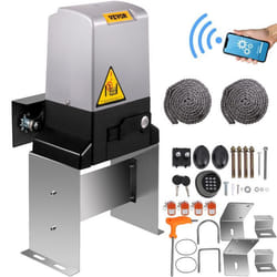 Ouvre-Porte Coulissant - VEVOR - Automatique 1497 kg 4 télécommande et contrôle APPdistance de la télécommande 70 m