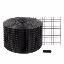Rouleau Grille Protection Panneaux Solaires-VEVOR- 203 cm x 305 m Kit Treillis Anti-Oiseau 50 Attaches et Revêtement