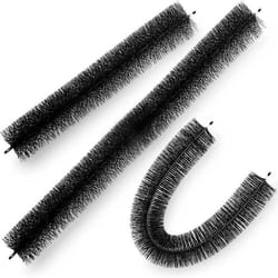 Brosse à Gouttière-VEVOR-11x96 cm-Protège-gouttière Anti-feuilles 10PCS-Empêcher les Débris dEntrer