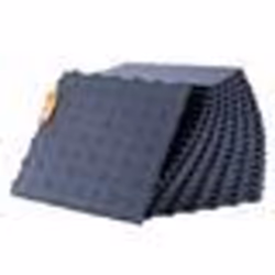 Dalles de Garage Emboîtables-VEVOR-305x305x134 mm-pour Protection Garages Sous-sols Ateliers de Réparation-Gris Graphite