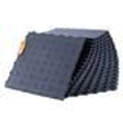Dalles de Garage Emboîtables-VEVOR-305x305x134 mm-pour Protection Garages Sous-sols Ateliers de Réparation-Gris Graphite