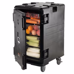 Conteneur Isotherme 120 L-VEVOR-445x645x790 mm-Boîte de Transport en LLDPE à Chargement Frontal