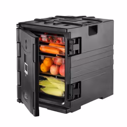 Conteneur Isotherme 90 L-VEVOR-445x645x610 mm-Boîte de Transport en LLDPE à Chargement Frontal
