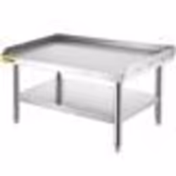 Table de Travail Inox-VEVOR-122 x 76 x 61 cm-Charge 550 kg-Étagère de Rangement Réglable-Cuisines de Restaurant