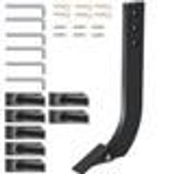 Tige de Labourage de Lame de Caisson-VEVOR-410 x 209 mm -6 Pièces 3 Trous-Remplacement Creuser Labourer