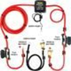 Kit de Relais Sensible à la Tension - VEVOR - Kit Isolateur de Batterie Double 12 V 6 m Câble