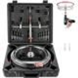Scie Cloche Réglable-VEVOR-40-200 mm Kit Scie Cloche avec Cache Poussière-pour Couper Plaques de Plâtre