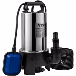 Pompe de Relevage Eaux Chargées de 1,5 HP Un outil indispensable pour chaque chef de ménage ! Êtes-vous toujours préoccupé pa ...