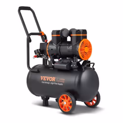 Compresseur dair - BAZARLAND30 - 24 L - Silencieux - Sans huile - 1450 W