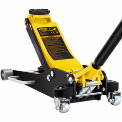 Cric de Plancher Hydraulique à Profil Bas 2,5 T Large Gamme de Levage & Double Pompe & Certification Internationale Le cric V ...