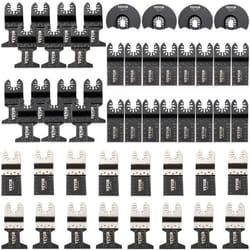 Kit Scie à Outil - VEVOR - 45-47 HRC Oscillants Lame - Outil Multifonction Oscillants