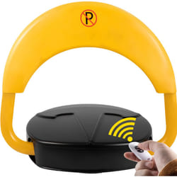 Vevor - Barriere de Parking Rabattable, Verrou de Stationnement avec Telecommande Distance 15m, Systeme deAlarme Intelligent Integre Serrure de