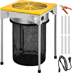 Vevor - Effeuilleuse Electrique 45,72 cm Leaf Bud Trimmer 18'' Coupe Herbe Cuisine Acier Inoxydable 60W Ciseaux Puissants Cable 2,3 m pour