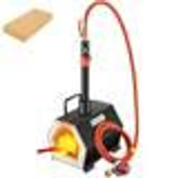 Fours de forgeage hexagonal - VEVOR - Forge au Gaz Propane Four de Fusion 1426 ℃ 1 Brûleur Couteliers Forgerons