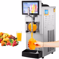 Machine à Granités Commerciale VEVOR - Capacité de 8L - Gris