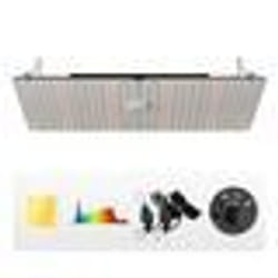 VEVOR Lampe Croissance Plante LED Panneau Quantum Horticole Spectre Complet 300W