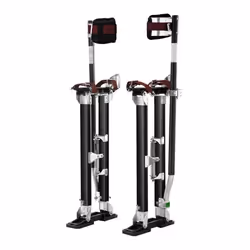 VEVOR Échasses Cloison Sèche Plaquiste Peinture Alu Réglables 61-1016 cm Noir
