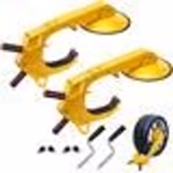 Antivol Voiture Universel-VEVOR-Lot de 2 Sabots de Roue Antivol- pour Véhicules Caravanes Camions Moto SUV