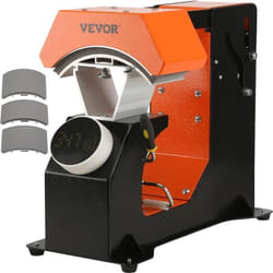 Presse à Chaud Casquette Chapeau - VEVOR - 3 en 1 Auto Machine de Sublimation - 16x8cm