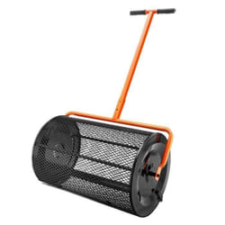 Épandeur de Compost - VEVOR - TC2002B - Baril Roulant 61cm - Acier Noir