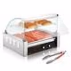 Rouleau à hot-dogs - VEVOR - SC-11XD - Acier inoxydable - 30 hot-dogs - 22 KW
