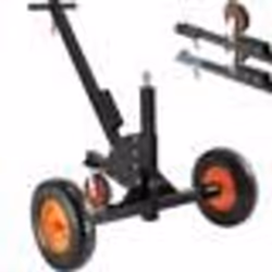 Remorque Chariot Mise à leau - VEVOR - Chariot de Remorque Ajustable - Charge Max 6804kg Hauteur Réglable 60-90cm