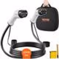5m Câble de Charge EV Type 2 à Type 2- VEVOR - 32A 5m 22kW Charger Voiture Électrique