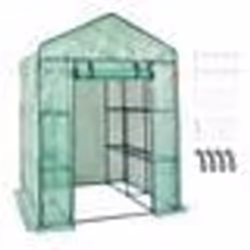 Tente Abri Plantes - VEVOR - Serre à Étages Serre avec Étagères Portable Charge 15 kg 141x141x200 cm