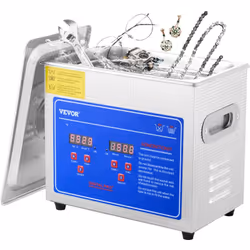 Description générale Le nettoyeur à ultrasons numérique de 2,8 à 3 L est conçu pour un nettoyage efficace et en profondeur. F ...