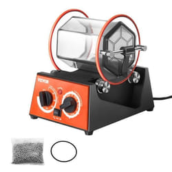 3kg Polisseur de Bijoux -VEVOR - Machine de Polissage à Tambour Rotative Bijoutier