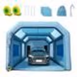 Tente Peinture Auto - VEVOR - Cabine de Peinture Gonflable 85x48x33m 2 Souffleurs