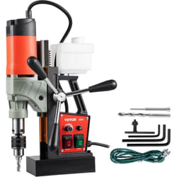 Vevor - Perceuse Magnetique 1200 w Perceuse a Colonne 13000 n Foreuse sur Colonne 36 x 28 x 12 cm Deux Bits Pratiques pour la Construction de Navires