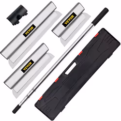 Lame dÉcumage-VEVOR-25/40/60 cm Kit Lame de Spatule pour Cloisons Sèches-pour Enduire Lisser Plâtre de Gypse
