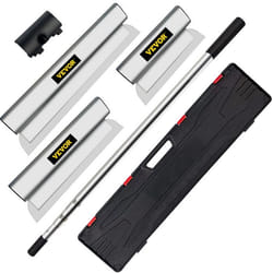 Lame dÉcumage-VEVOR-25/40/60 cm Kit Lame de Spatule pour Cloisons Sèches-pour Enduire Lisser Plâtre de Gypse