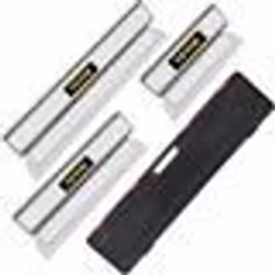 Lame dÉcumage-VEVOR-Lame à Lisser 25/40/60 cm Kit Lame de Spatule pour Cloisons Sèches-pour Enduire Lisser Plâtre de Gypse